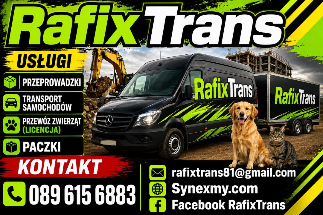 TRANSPORT SAMOCHODOWY ORAZ PRZEPROWADZKI W IRLANDII 
