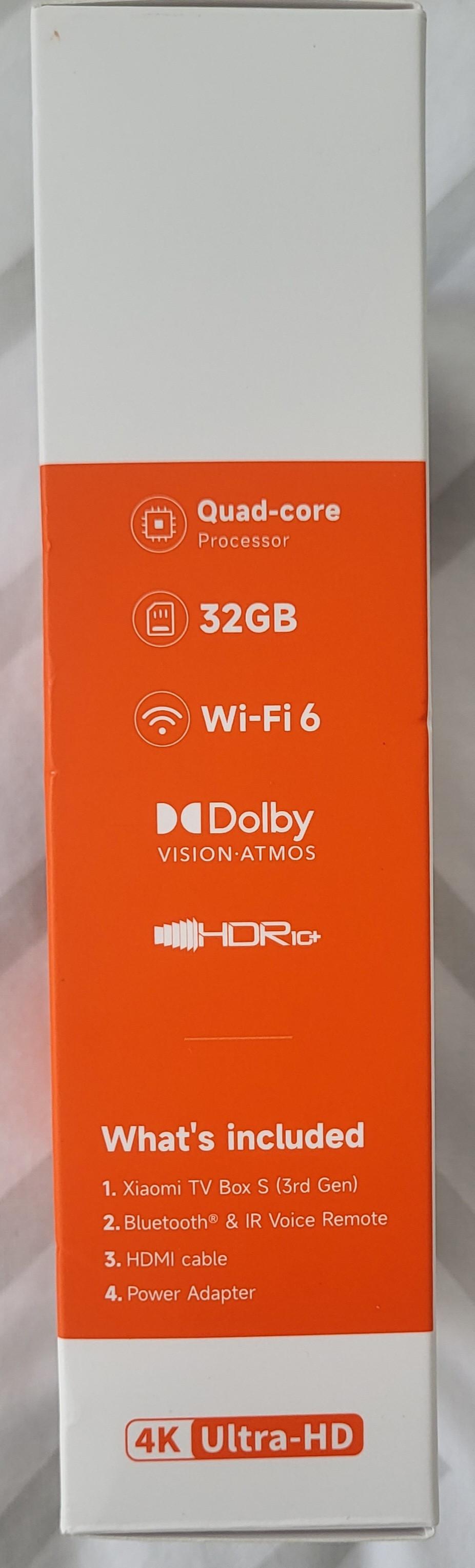 Xiaomi TV Box S 4K  3rd.Gen.