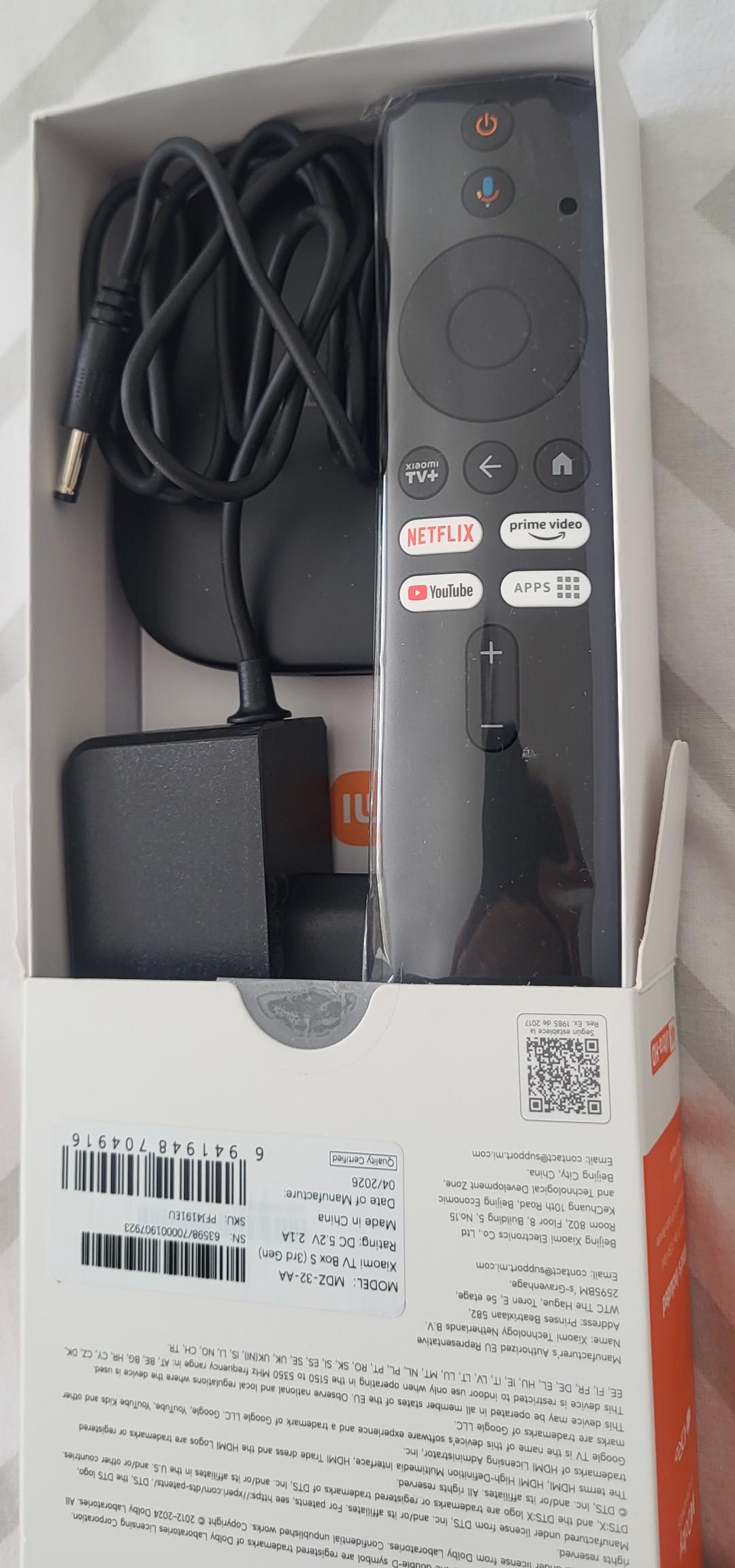 Xiaomi TV Box S 4K  3rd.Gen.